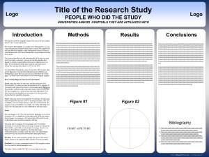 Designing a Research Poster 